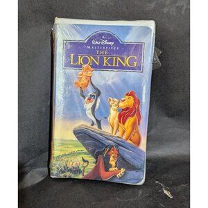 Walt Disney Masterpiece The Lion King VHS Tape